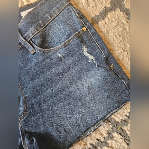 Frame Denim Le Cutoff Denim Shorts Size 28 - Picture 5 of 5